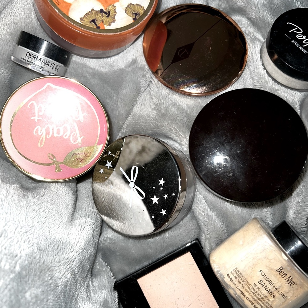 Setting powder- Laura mercier and other assorted brands